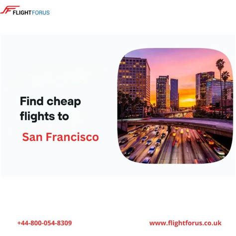 Flight deals to San Francisco (SFO) from £481